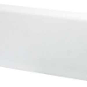 Плинтус Quadro Pro 80мм Белый 21век