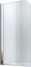 Стеклянная шторка для ванны River 80x140 / 065001 21век