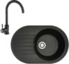 Мойка кухонная со смесителем Rondo R + смеситель W4998-3-22 21век