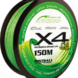 Леска плетеная Shiro Bl Green 0.15мм 150м / ZM-3420015 21век