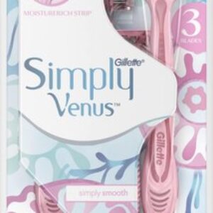 Набор бритвенных станков Simply Venus 3 одноразовые 21век
