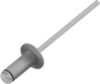 Заклепка Вытяжная 4.8x12 алюминий/сталь / SMP2-43276-150 21век