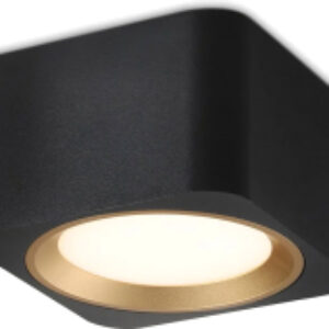 Точечный светильник Techno Spot TN70832 BK/GD 21век