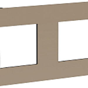 Рамка для выключателей и розеток Unica NU280428 21век