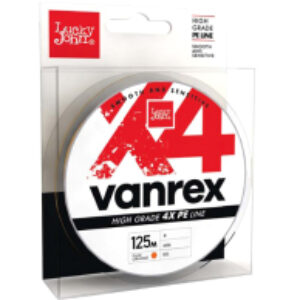 Леска плетеная Vanrex x4 Braid Fluo Orange 125/014 / LJ4113-014 21век