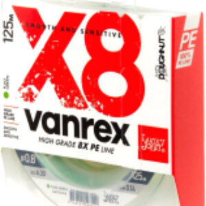 Леска плетеная Vanrex x8 Braid Fluo Green 125/014 / LJ4118-014 21век