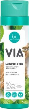 Шампунь для волос VIA Mix с экстрактом женьшеня 21век