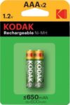 Комплект аккумуляторов AAAHC-2BP 650mAh 21век