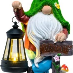 Садовая фигура-светильник Гном Welcome 30540596 / 107728 21век