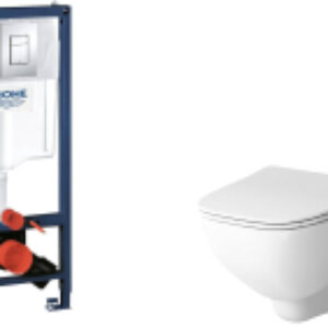 Унитаз подвесной с инсталляцией X-Joy C851701SC + Rapid SL 38772001 21век