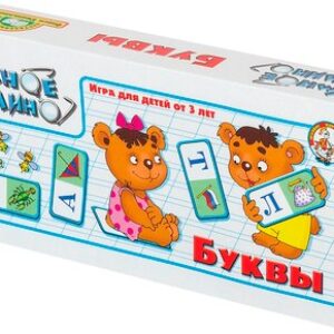 Развивающая игра Умное Буквы / 00650 21век