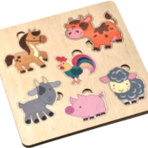 Развивающая игрушка Домашние животные / 00763 21век