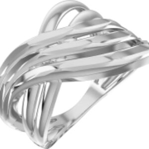 Кольцо из серебра 0200059 21век