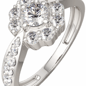 Кольцо из серебра 02101406.ZZ 21век