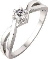 Кольцо из серебра 0210365 21век