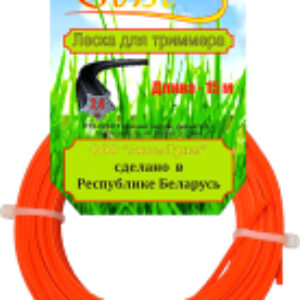 Леска для триммера ЛТЗ-024015 2.4мм 21век