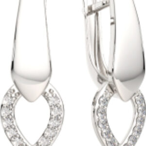 Серьги из серебра 03101111 21век