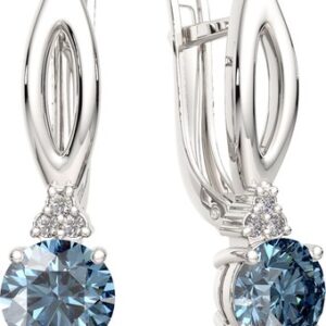 Серьги из серебра 0310325 21век