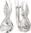 Серьги из серебра 0310695.ZZ 21век