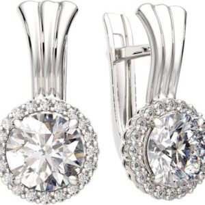 Серьги из серебра 0310955.ZZ 21век