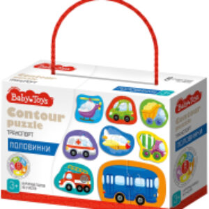 Развивающая игра Половинки Транспорт / 04122 21век