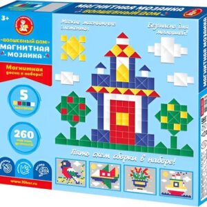 Развивающая игра Мозаика магнитная. Волшебный дом / 05567 21век