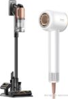 обзор Пылесос Dreame Cordless Vacuum Cleaner Z20 VZV16A + Фен Dreame hairdryer Glory White AHD6A