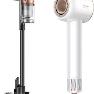 обзор Пылесос Dreame Cordless Vacuum Cleaner Z20 VZV16A + Фен Dreame hairdryer Glory White AHD6A
