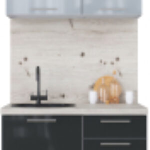 Кухонный гарнитур Мила Пластик 0.9 А 21век