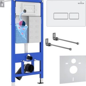 Инсталляция для унитаза StounFix Dual Fresh 833336 21век