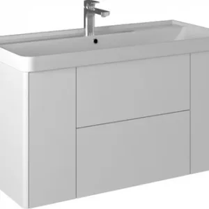 Тумба с умывальником Сенсе 100 / 248 03-20100-20 00 БЕЛ 21век