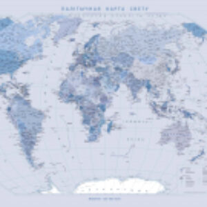 Настенная карта Палітычная 100х70см 21век