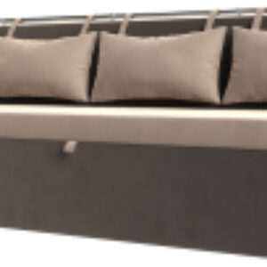 Уголок кухонный мягкий Метро левый / 105027L 21век