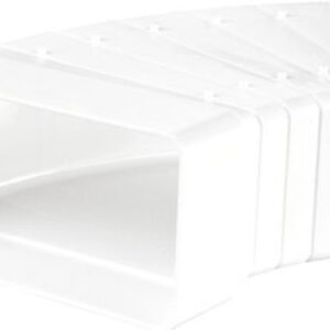 Колено воздуховода Горизональное универсальное 110x55 / 52510 21век