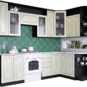 Кухонный гарнитур Виола СН-114 со стеклом МДФ 2.6x1.5 Правая 21век