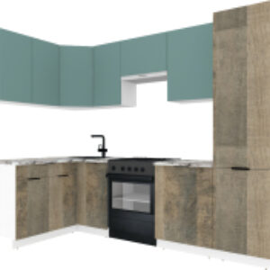 Кухонный гарнитур Эко-1 1.4x2.6 левая 21век