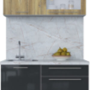 Кухонный гарнитур Мила Пластик 1.1 В 21век