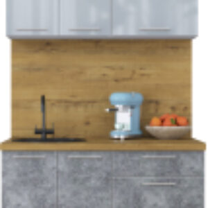 Кухонный гарнитур Мила Пластик 1.1 А 21век