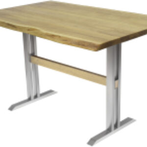 Обеденный стол Двутавр с обзолом 120x80x76 21век