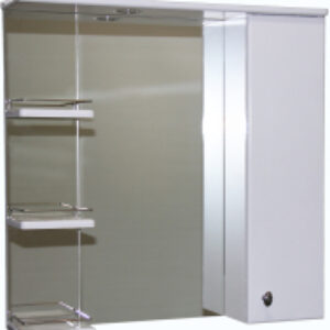 Шкаф с зеркалом для ванной Камелия-12.85 Д2 21век