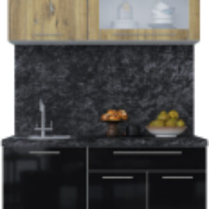 Кухонный гарнитур Мила Пластик 1.2 В 21век