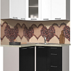 Кухонный гарнитур Мила Пластик 1.2x1.3 21век