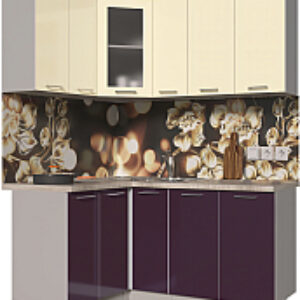 Кухонный гарнитур Мила Пластик 1.2x1.7 21век