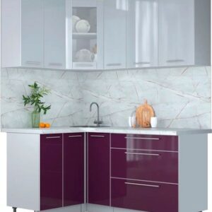 Кухонный гарнитур Мила Пластик 1.2x1.7 21век