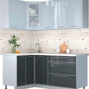 Кухонный гарнитур Мила Пластик 1.2x1.8 21век