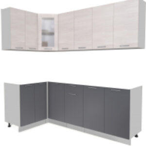 Кухонный гарнитур Мила 12x22 без столешницы 21век