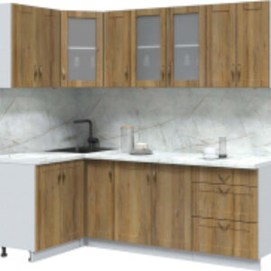 Кухонный гарнитур Мила Крафт 1.2x2.3 21век