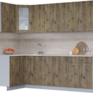 Кухонный гарнитур Мила 12x24 21век