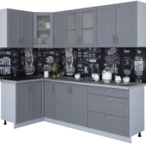 Кухонный гарнитур Мила Крафт 1.2x2.5 21век