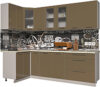 Кухонный гарнитур Мила Пластик 1.2x2.5 21век